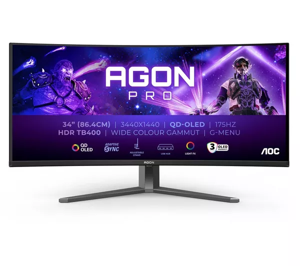 AOC AGON Pro AG346UCD QD-OLED Monitor